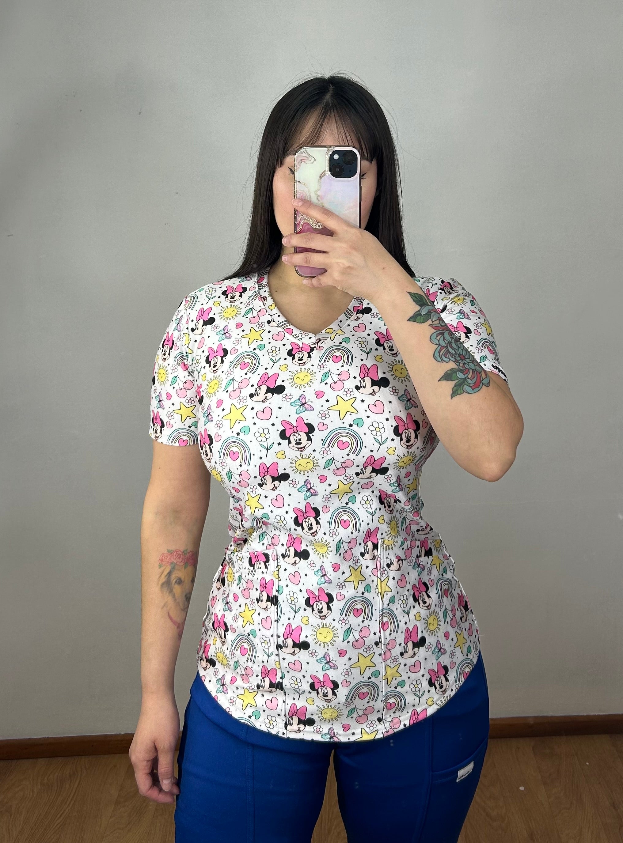 Polera minnie chic