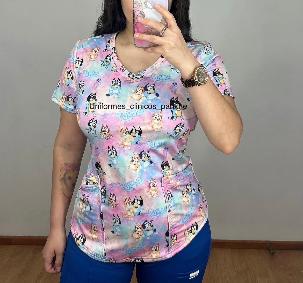 Polera Tidy Bluey