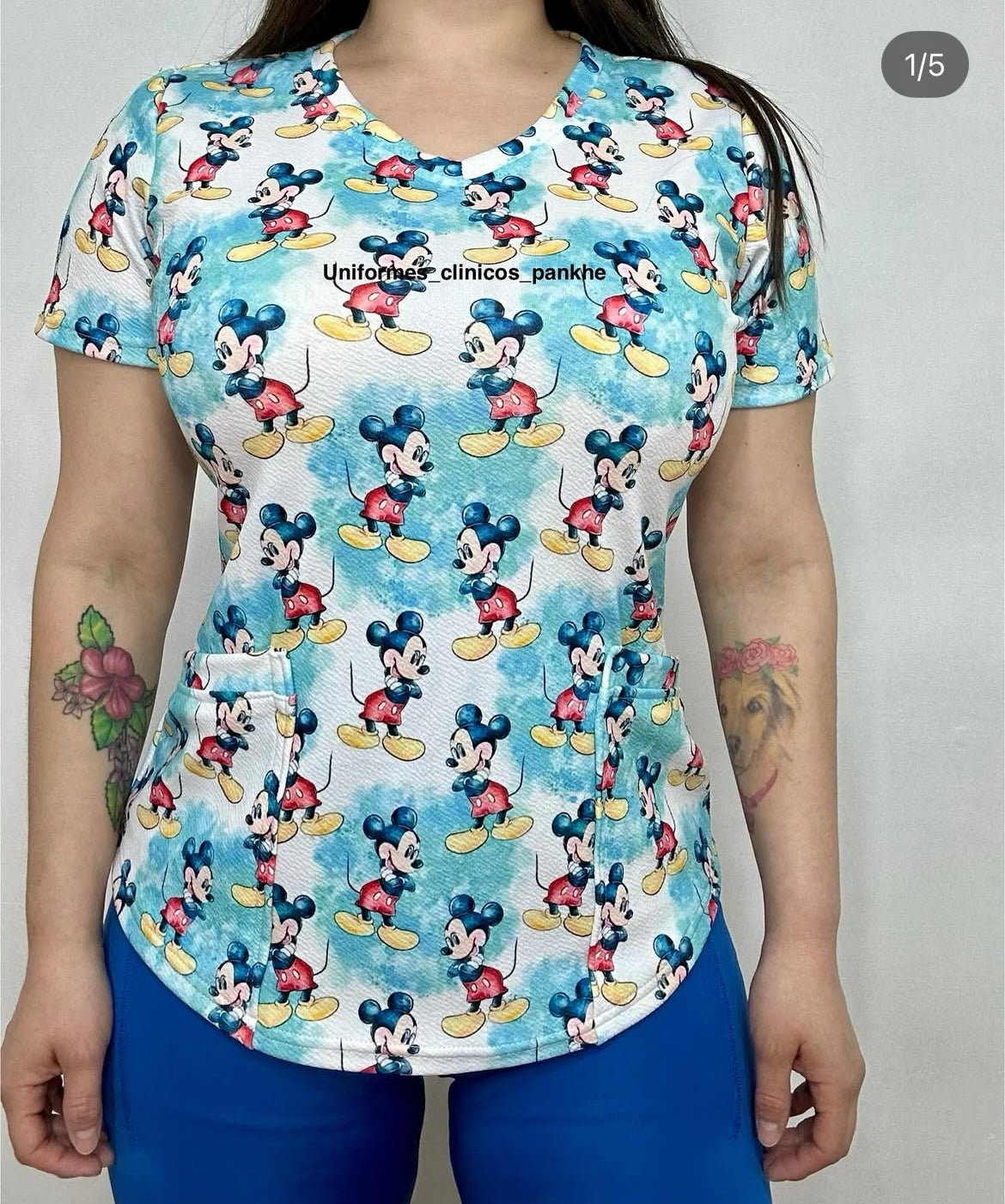 Polera Mickey Celeste