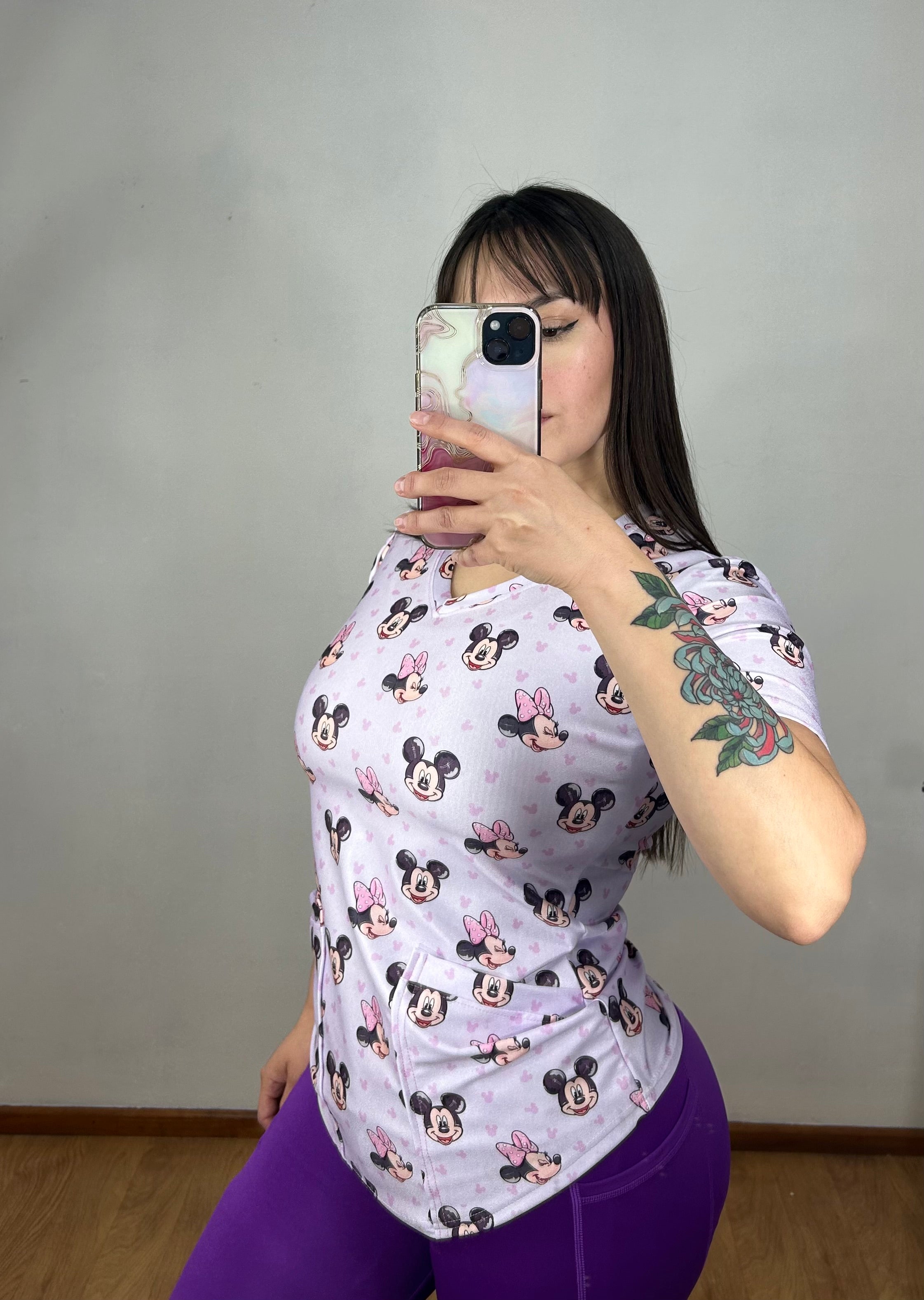 Polera Disney lila