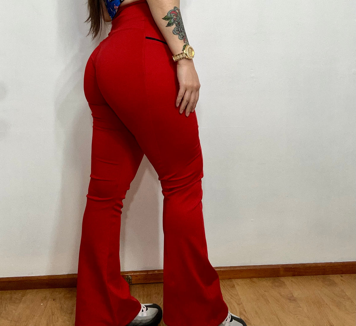 Pantalón Flare Cierre