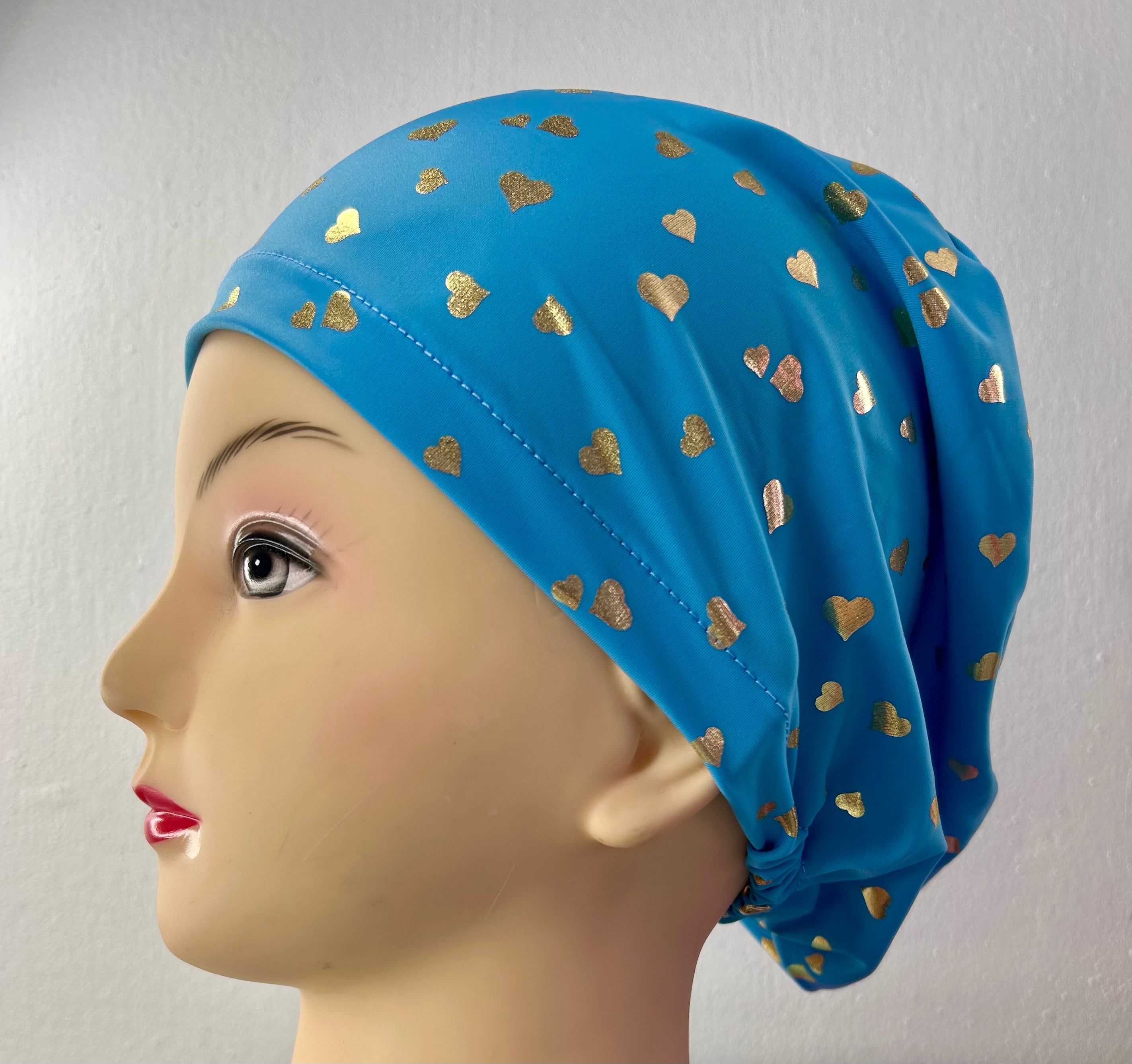 Gorro Clínico calipso corazón dorado