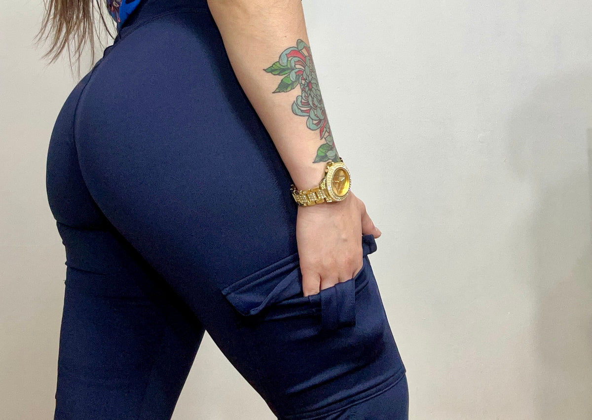 Pantalón Flare cargo