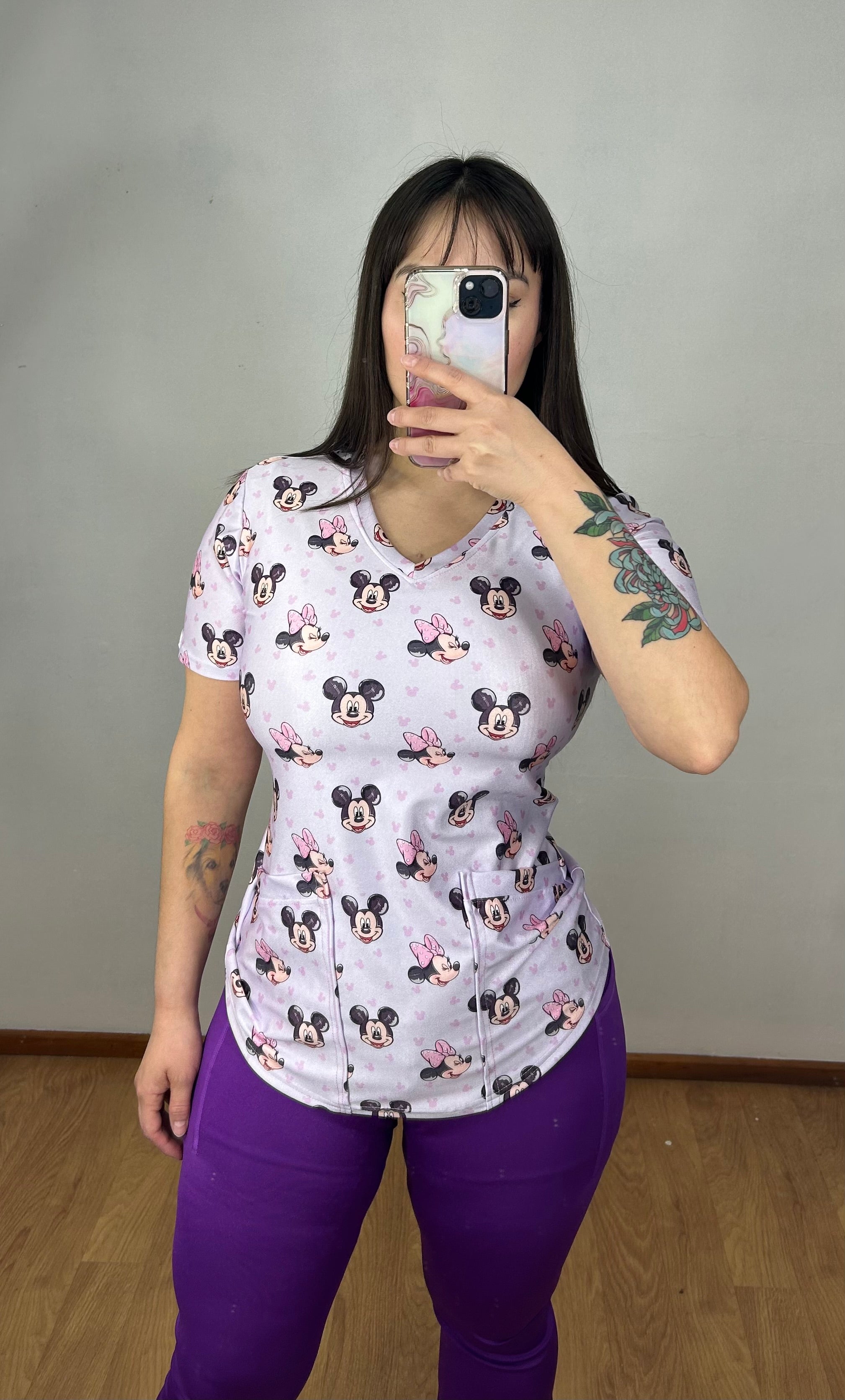Polera Disney lila