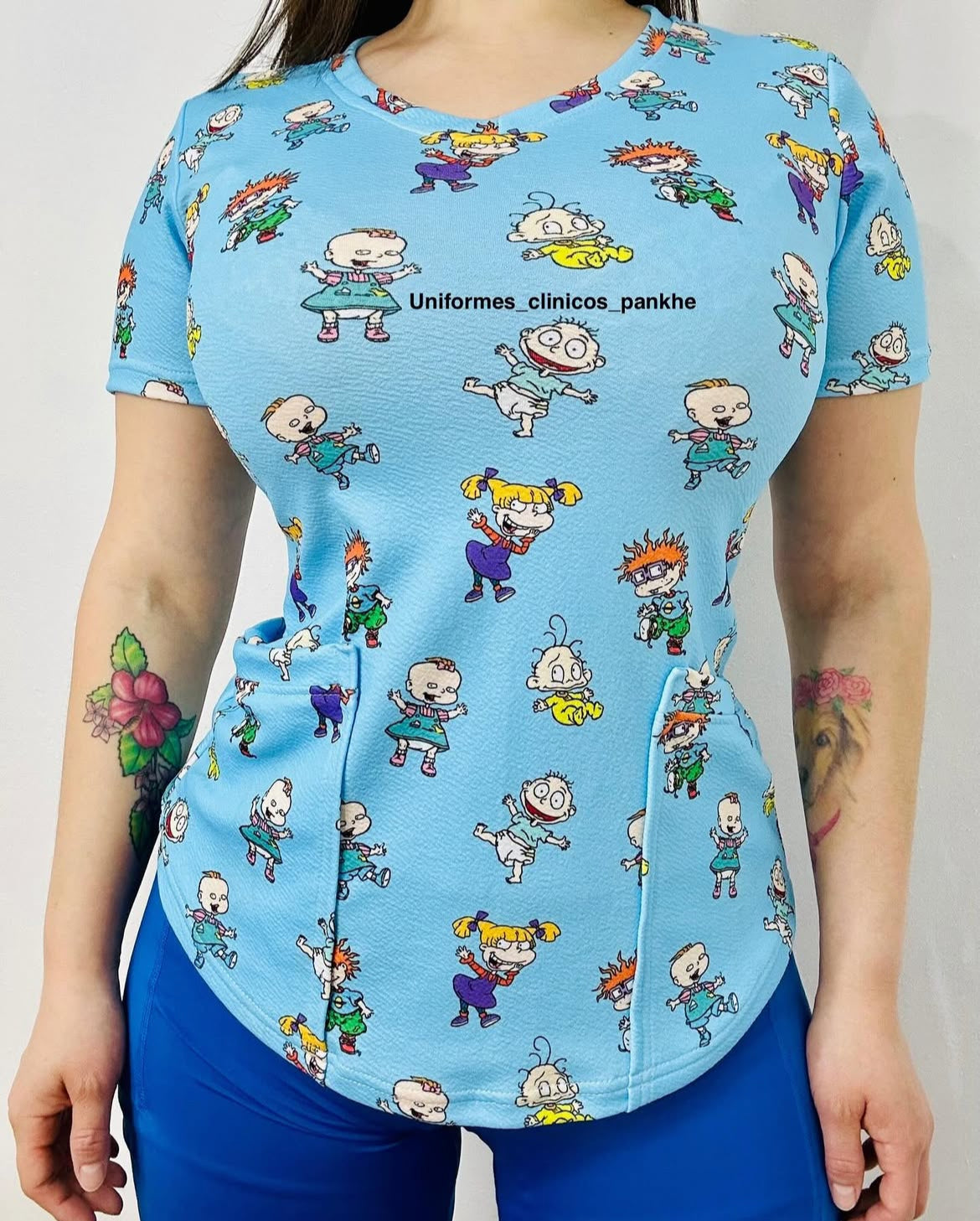 Polera Rugrats Celeste