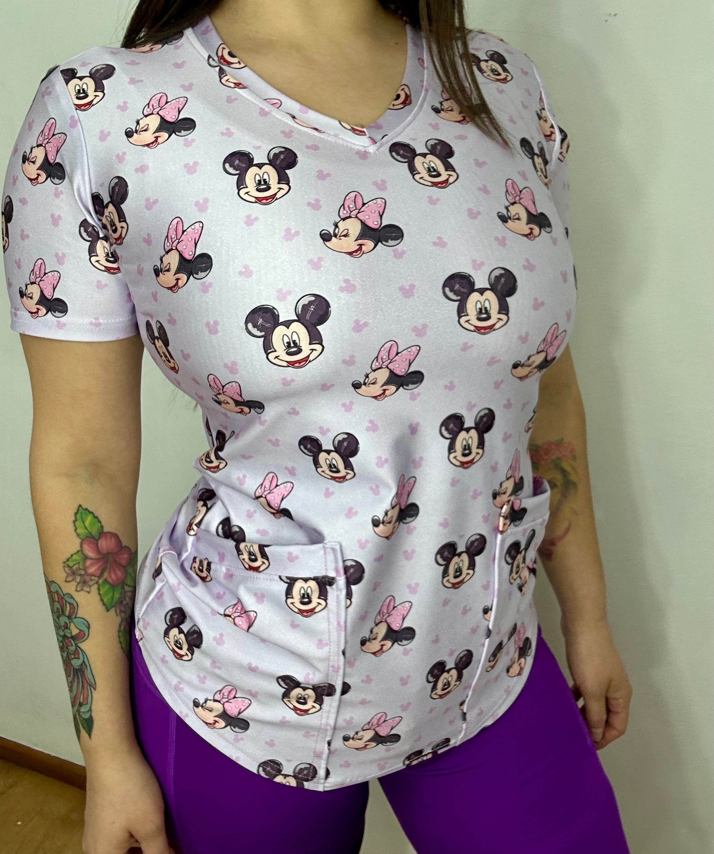 Polera Disney lila