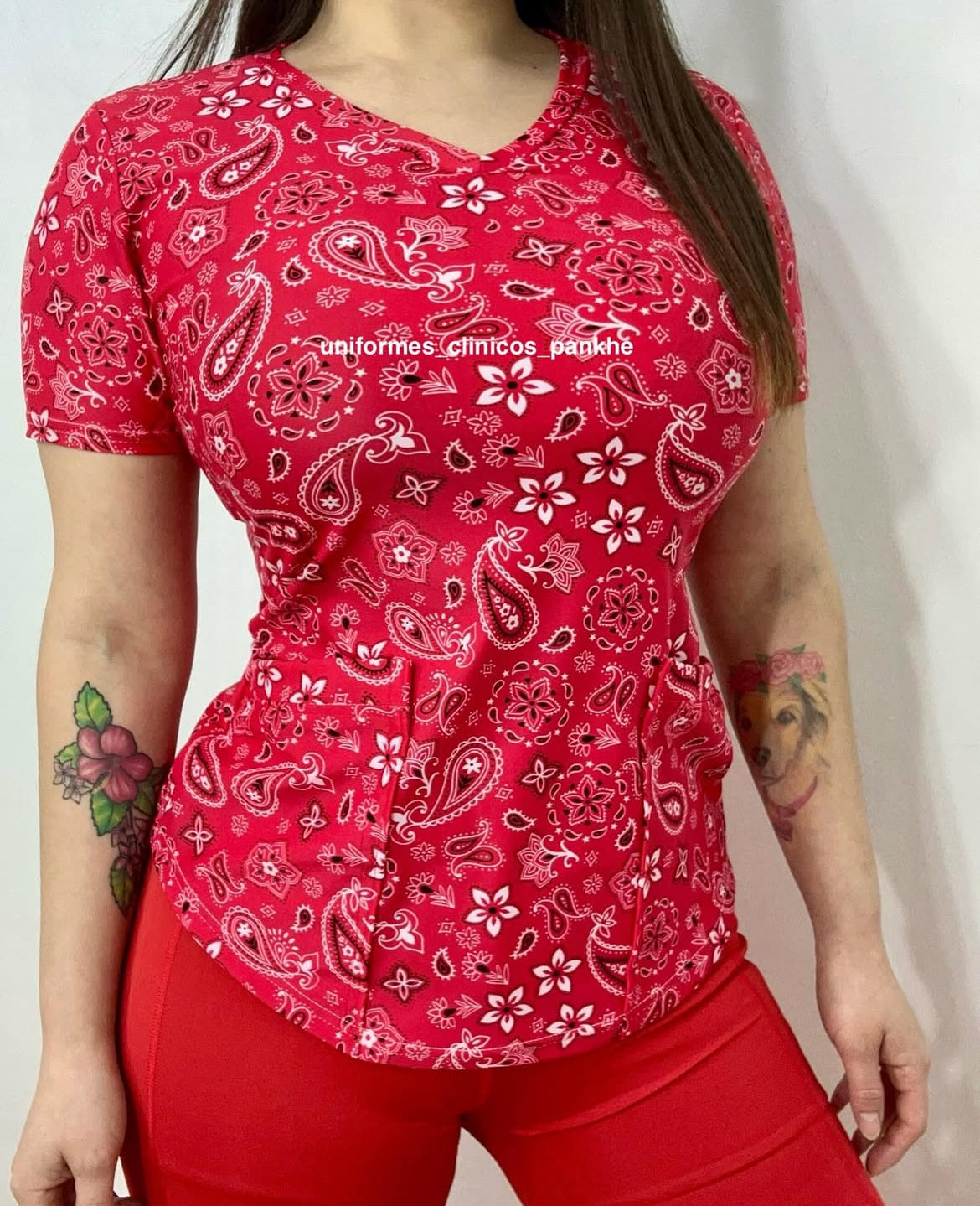 Polera Bandana Roja