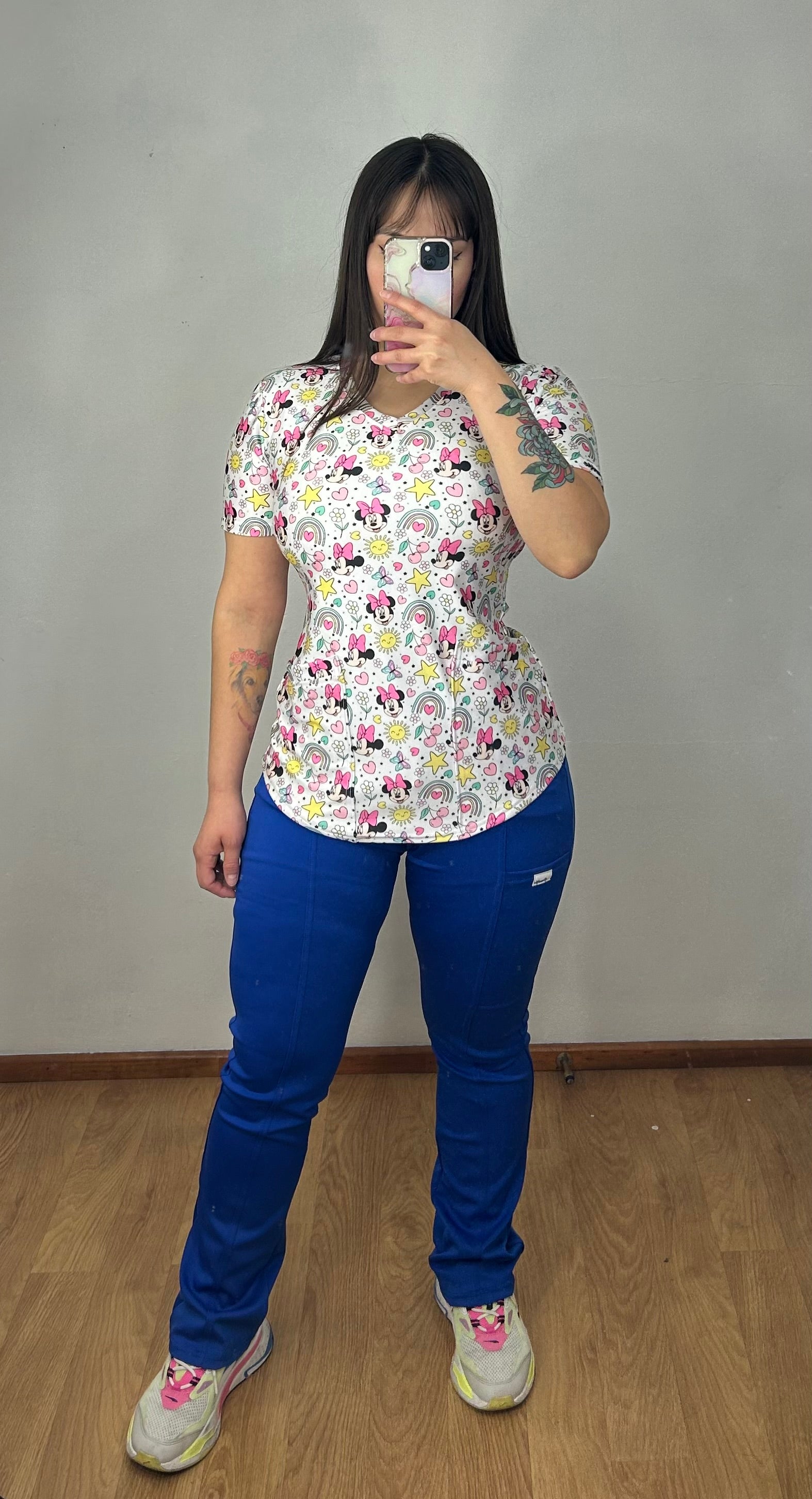 Polera minnie chic