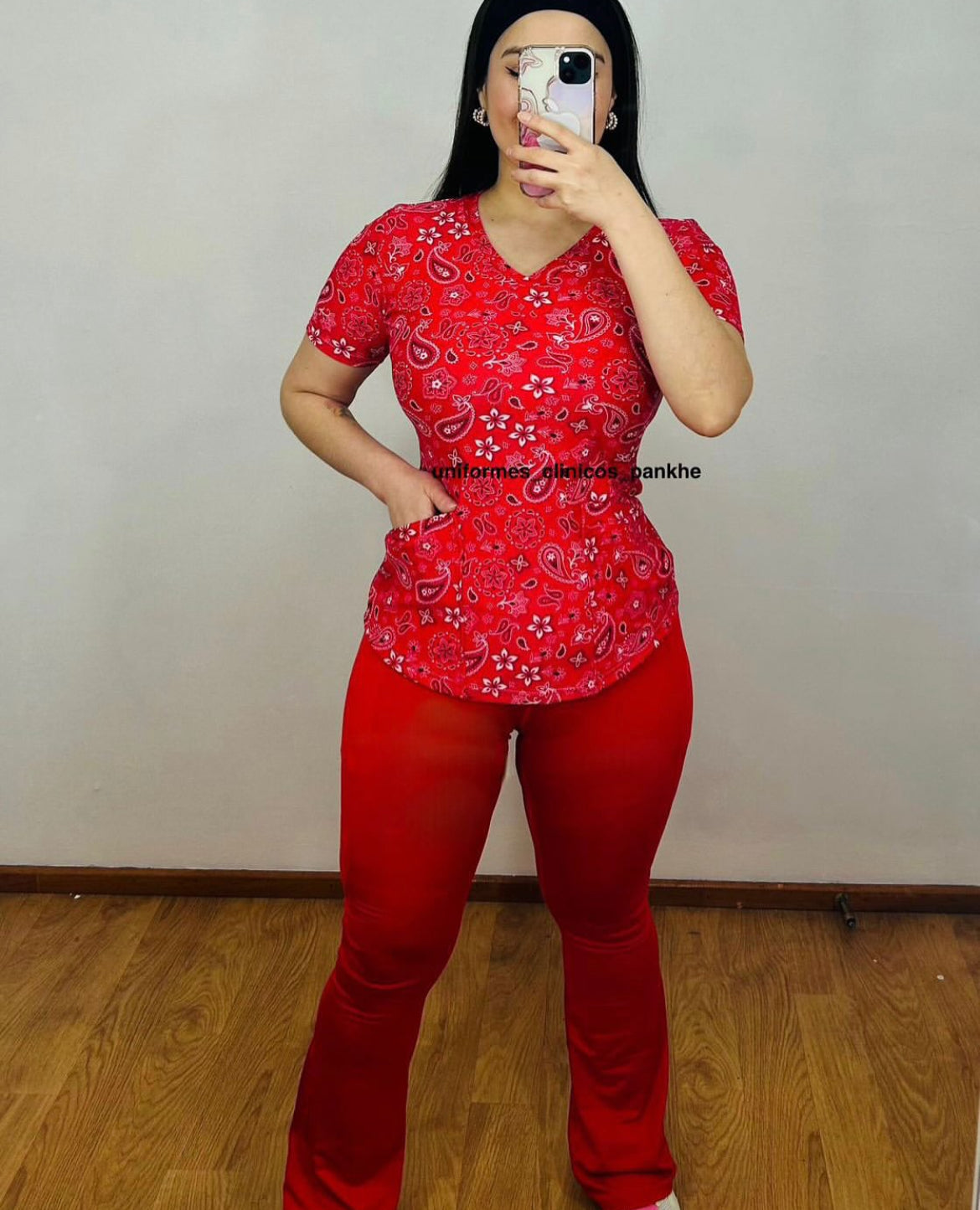 Polera Bandana Roja