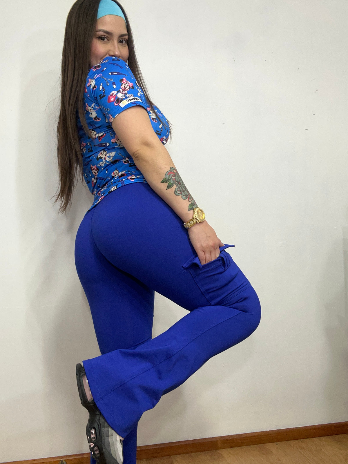 Pantalón Flare cargo
