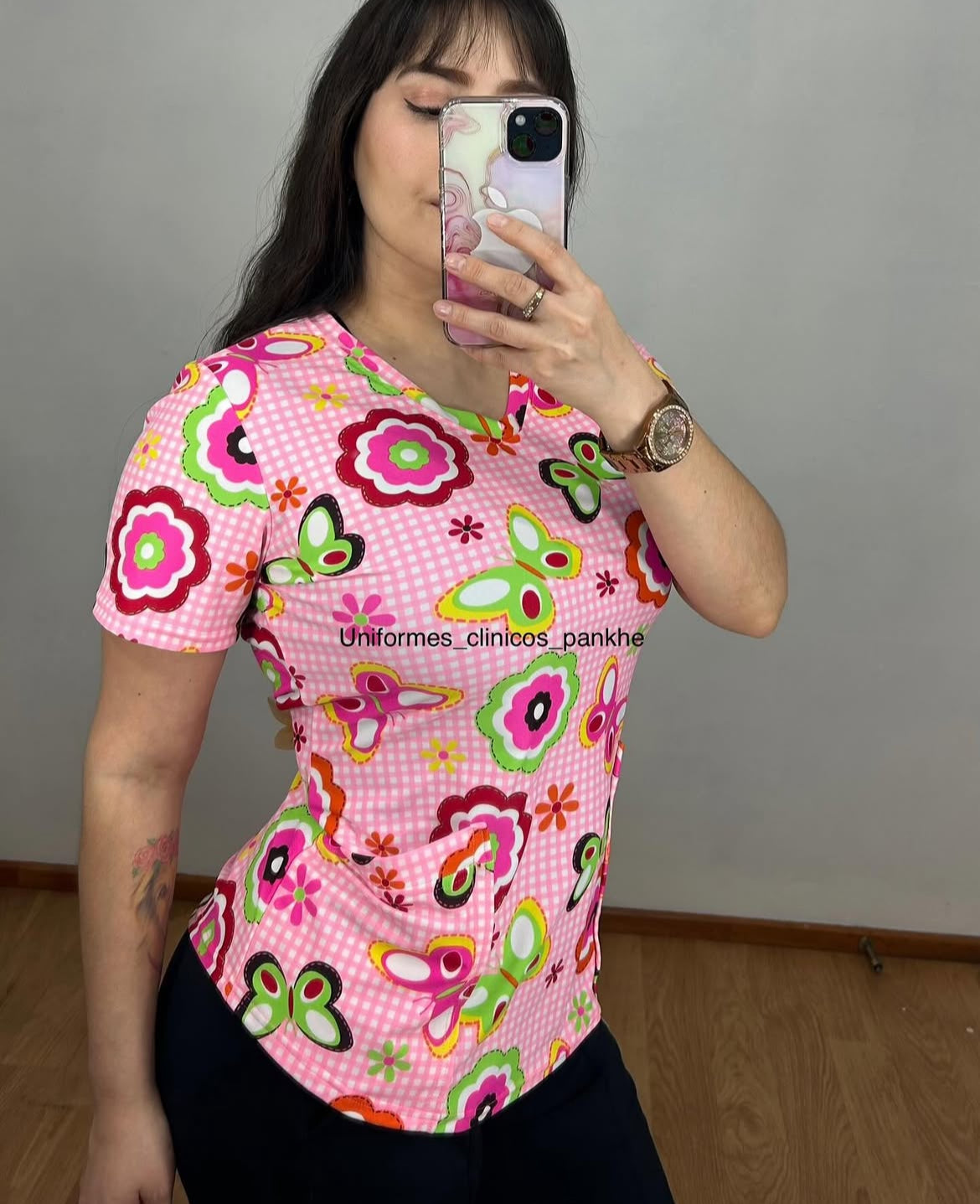 Polera Mariposa Cuadrille
