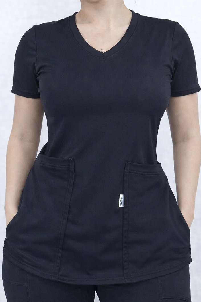 Polera Clínica Negra
